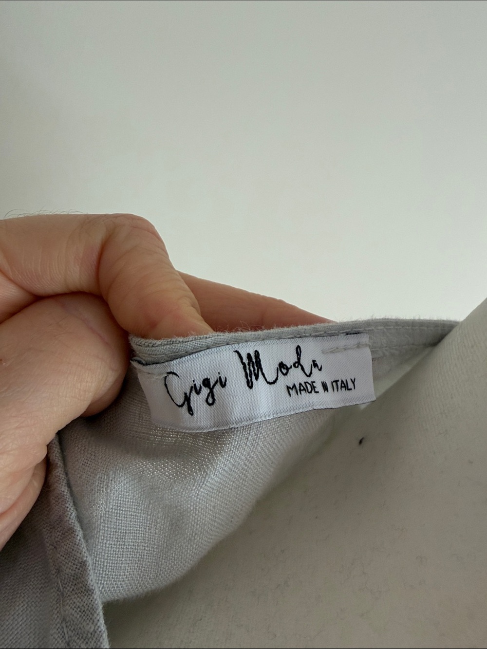 100% Linen Sleeveless Light Gray Maxi Dress with Side Pockets-Great Condition - Picture 9 of 11